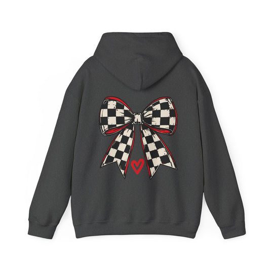 3Honks Checkered Bow Hoodie