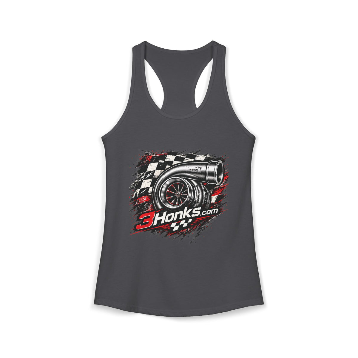 3Honks Turbo Racerback Tank