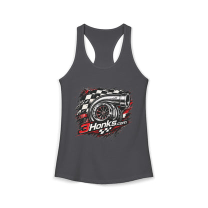 3Honks Turbo Racerback Tank