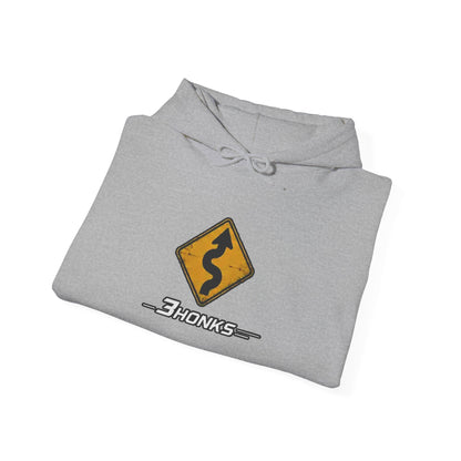 3Honks Road Sign Hoodie