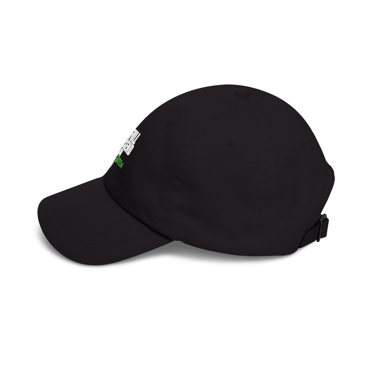 Full Send on Green Hat, adjustable cotton dad cap product view 7