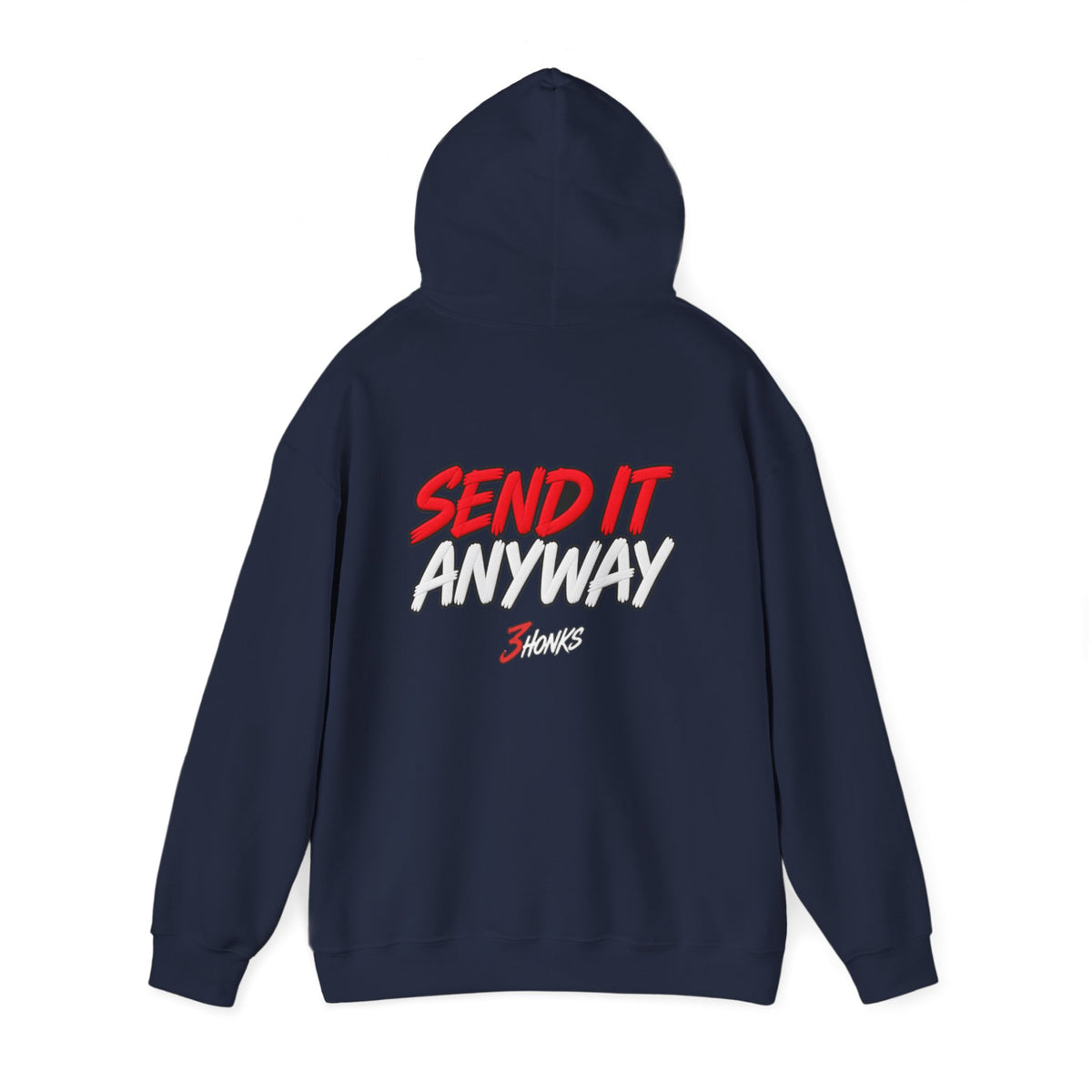 3Honks Check Engine — Send It Anyway Hoodie