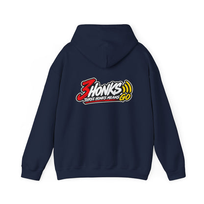 3Honks Three Honks Means Go Hoodie