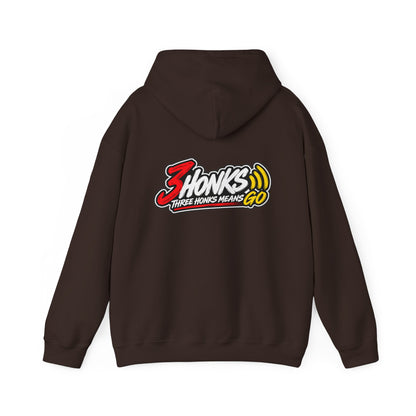 3Honks Three Honks Means Go Hoodie