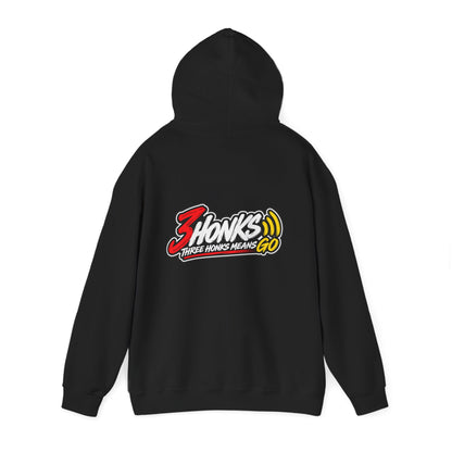 3Honks Three Honks Means Go Hoodie