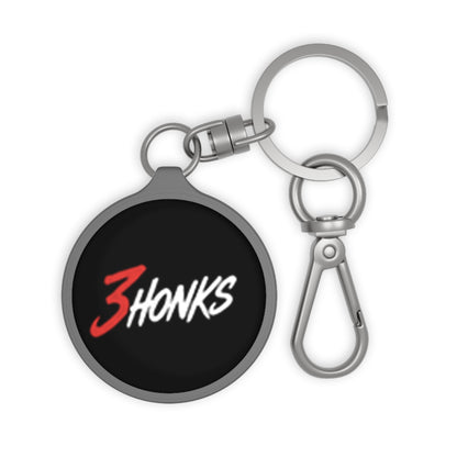 3Honks Script Logo Keyring