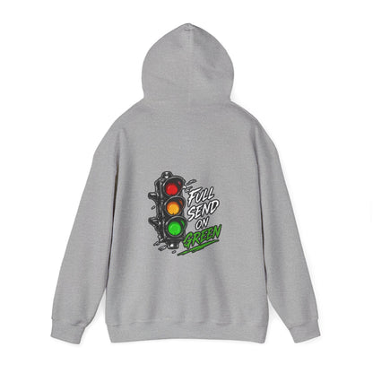 Full Send on Green Hoodie
