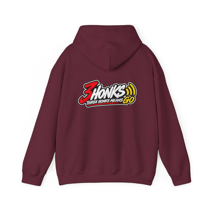 3Honks Three Honks Means Go Hoodie