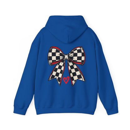 3Honks Checkered Bow Hoodie