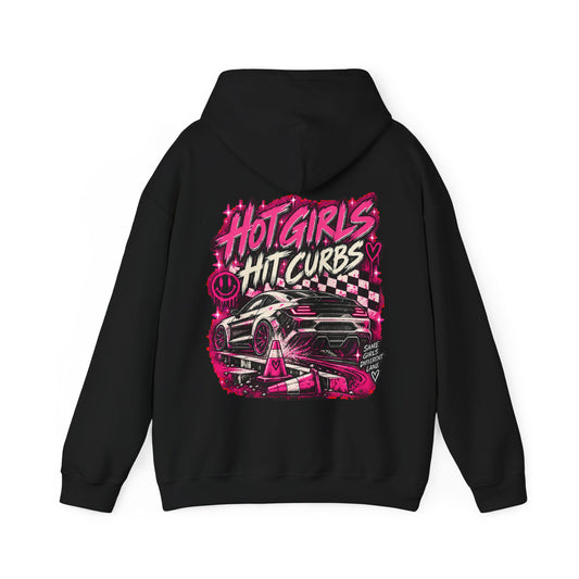 3Honks Hot Girls Hit Curbs Hoodie