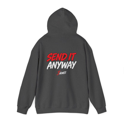 3Honks Check Engine — Send It Anyway Hoodie