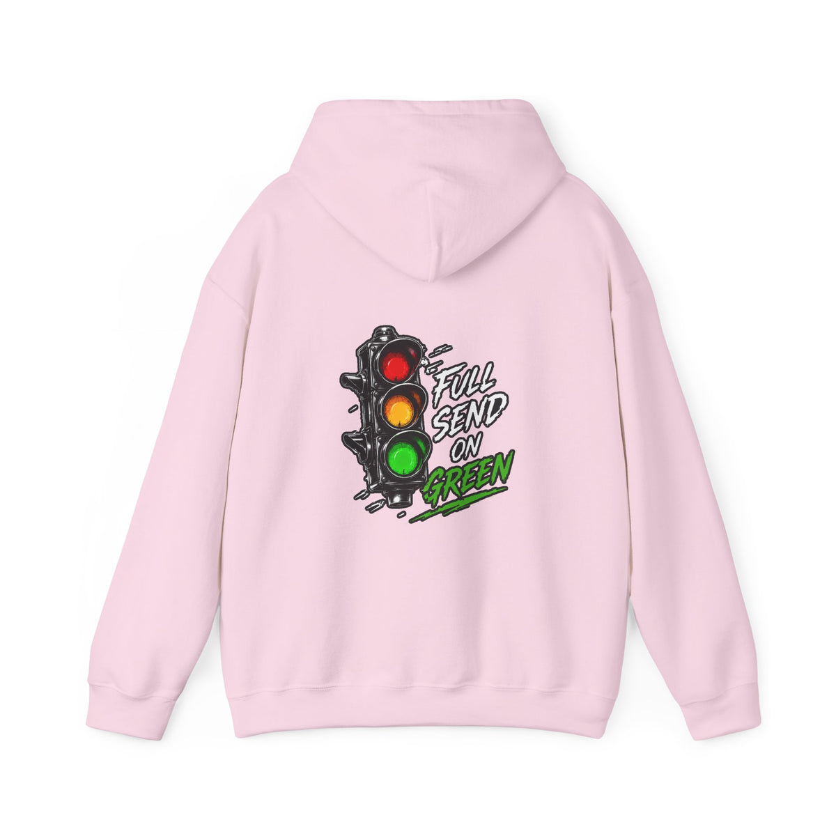 Full Send on Green Hoodie