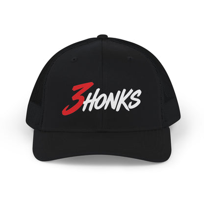 3Honks Script Logo Snapback Hat