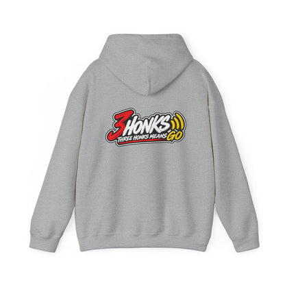 3Honks Three Honks Means Go Hoodie