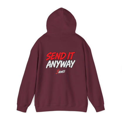3Honks Check Engine — Send It Anyway Hoodie