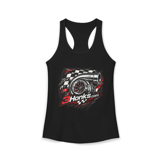 3Honks Turbo Racerback Tank