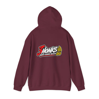 3Honks Three Honks Means Go Hoodie