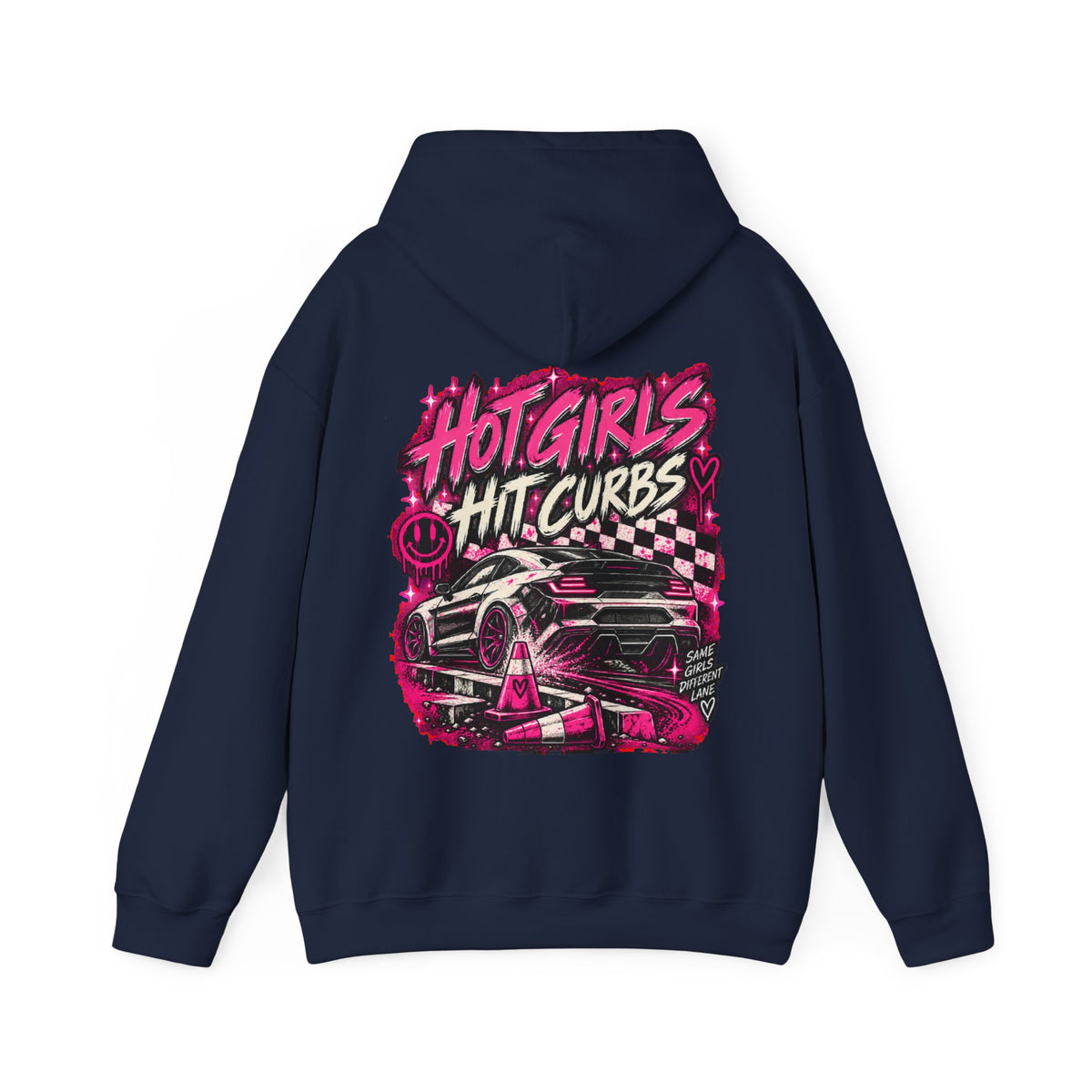 3Honks Hot Girls Hit Curbs Hoodie