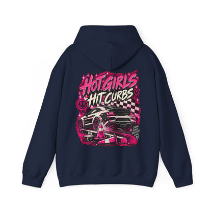 3Honks Hot Girls Hit Curbs Hoodie