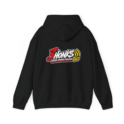3Honks Three Honks Means Go Hoodie