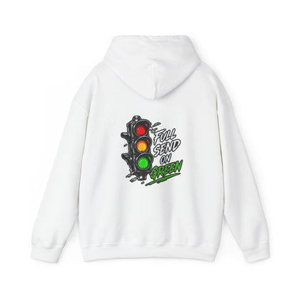 Full Send on Green Hoodie