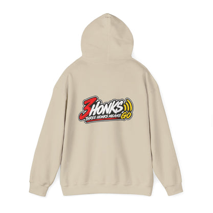 3Honks Three Honks Means Go Hoodie