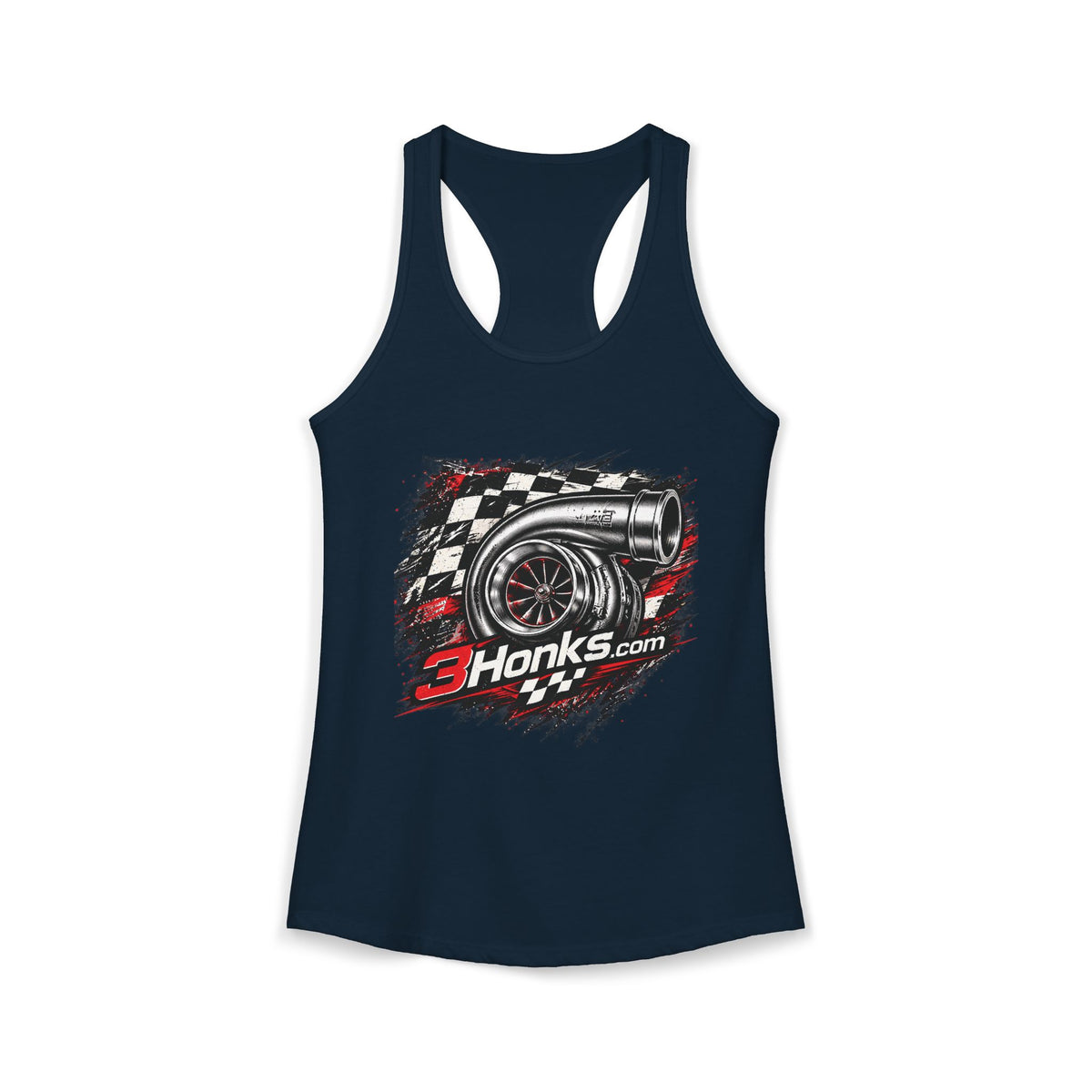 3Honks Turbo Racerback Tank