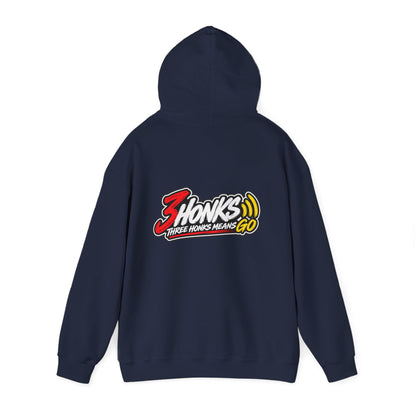 3Honks Three Honks Means Go Hoodie