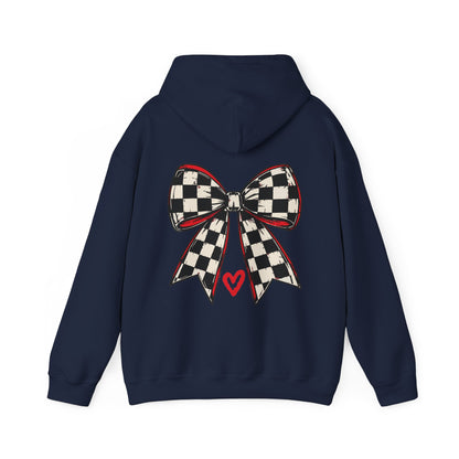 3Honks Checkered Bow Hoodie