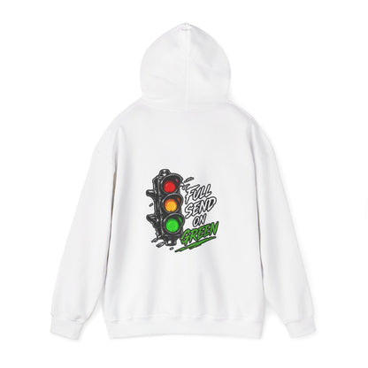 Full Send on Green Hoodie