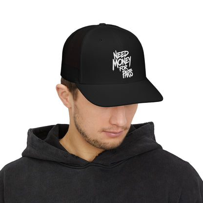 Need Money for Car Parts Snapback Hat