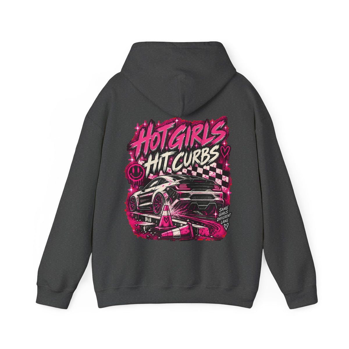 3Honks Hot Girls Hit Curbs Hoodie