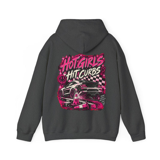 3Honks Hot Girls Hit Curbs Hoodie