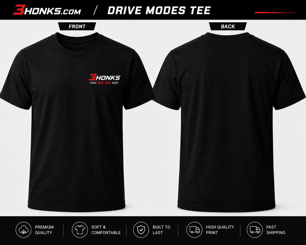 3Honks Drive Modes Tee