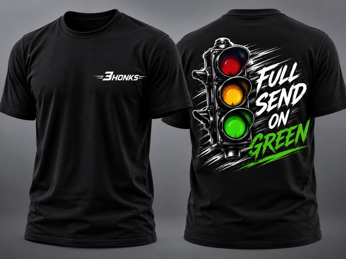 Full Send On Green Tee