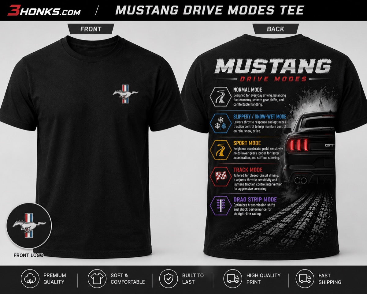Mustang Drive Modes Tee