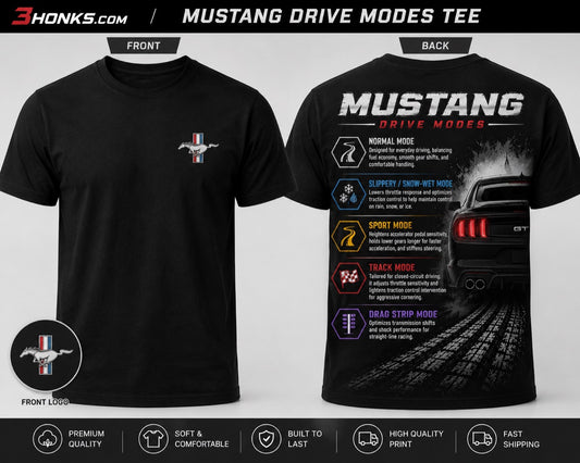 Mustang Drive Modes Tee